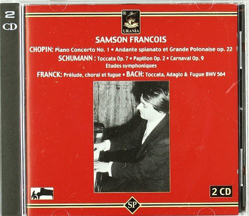 Samson Fran ois: Piano Cto 1 - COMPACT DISCS
