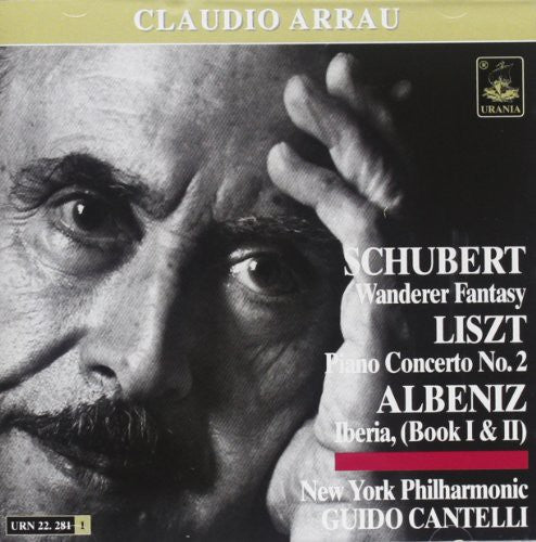 Claudio Arrau: Wanderer Fantasy / Piano Cto 2 - COMPACT DISCS
