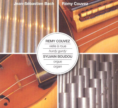 Sylvain Boudou: Hurdy Gurdy & Organ Play JS Bach - COMPACT DISCS