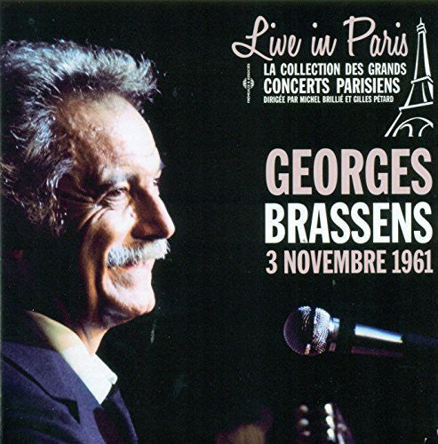 Georges Brassens: Live in Paris 03 Novembre 1961 - COMPACT DISCS