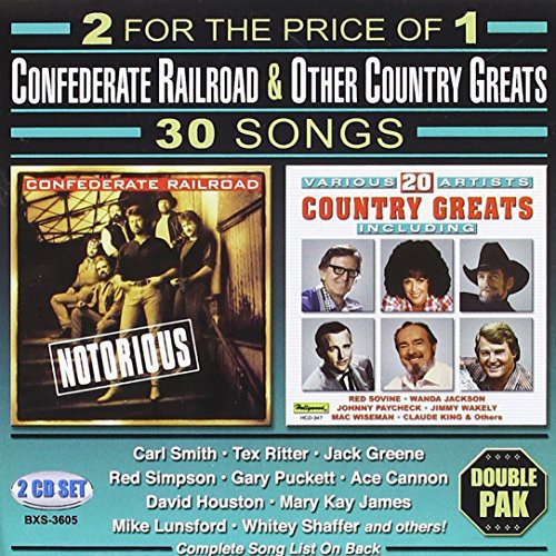 Confederate Railroad: 30 Songs - COMPACT DISCS