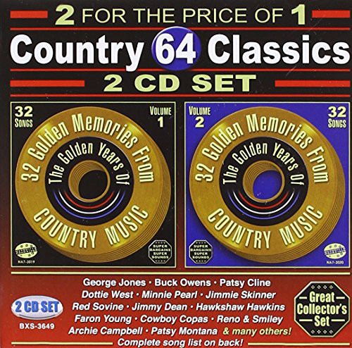 Various Artists: 64 Songs: Country Classics / Various - COMPACT DISCS