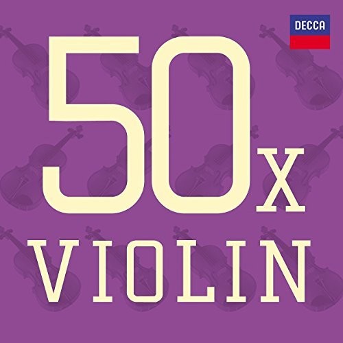 Various Artists: 50 X Violin - COMPACT DISCS