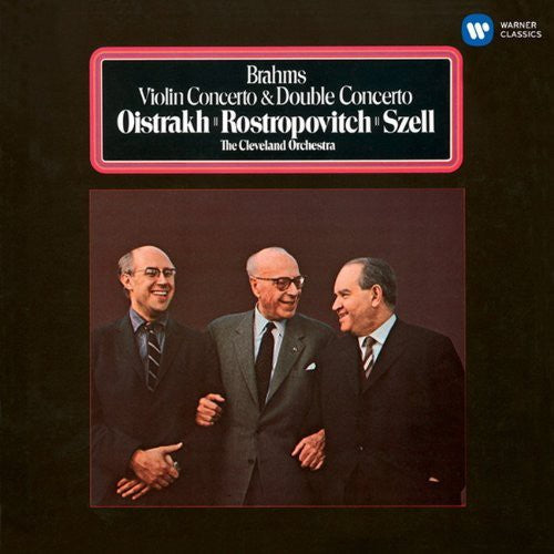 David Oistrakh: Brahms: Violin Concerto & Double Con - COMPACT DISCS