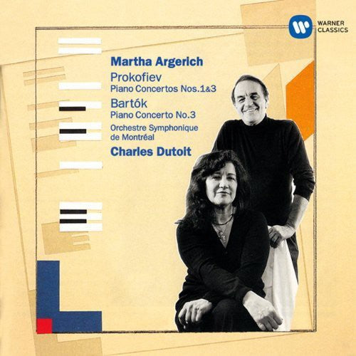 Martha Argerich: Prokofiev & Bartok: Piano Concertos - COMPACT DISCS