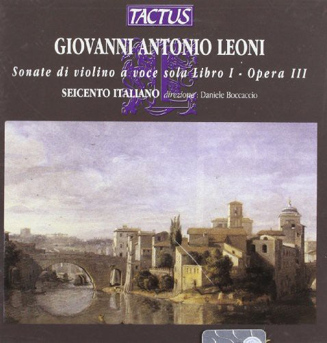 Leoni: Sonate Di Violino a Voc - COMPACT DISCS