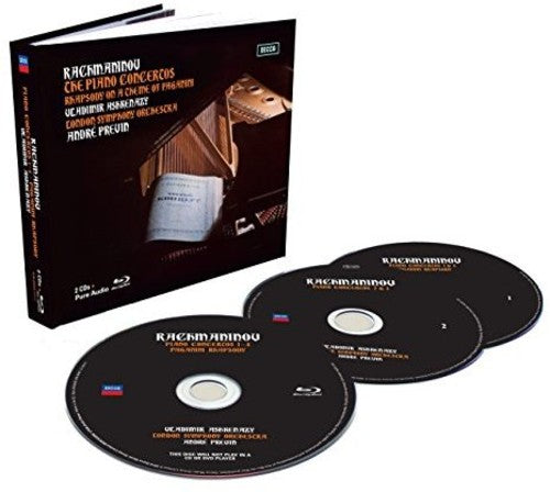 Vladimir Ashkenazy: Rachmaninoff Piano Concertos - COMPACT DISCS