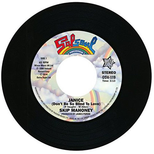 Skip Mahoney: Janice/Don't Stop Me Now - 7-INCH SINGLE