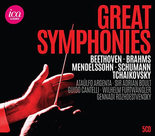 Beethoven / Brahms / Schumann / Tchaikovsky: Great Syms - COMPACT DISCS