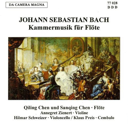 Bach, J.S. / Zienert / Schweizer: Flute Sons BWV 1013 1033 10 - COMPACT DISCS