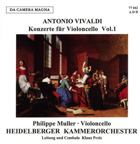 Vivaldi / Muller / Heidelberger: Konzerte Fur Violon Cello 1 - COMPACT DISCS