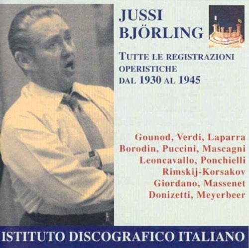 Atterberg / Bizet / Bjorling / Schymberg: Opera Arias - COMPACT DISCS