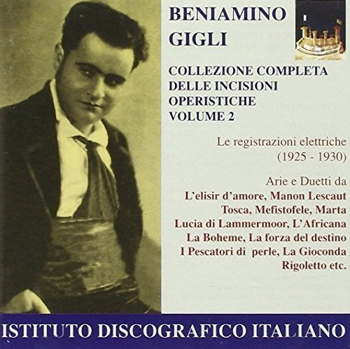 Georges / Bada / Gigli: Opera Arias - COMPACT DISCS