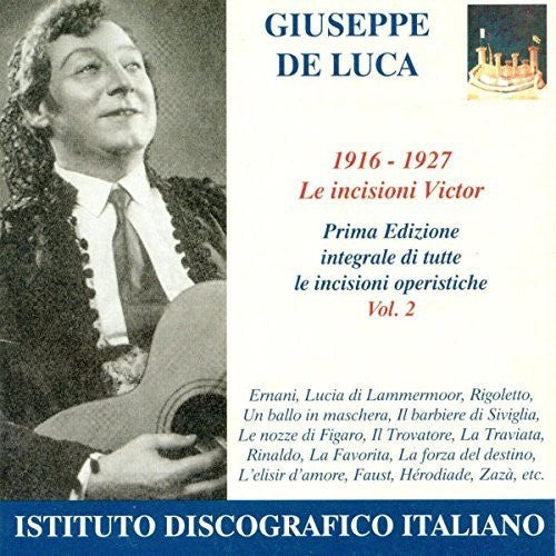 Bellini / Bada / Bori / Caruso: Opera Arias - COMPACT DISCS