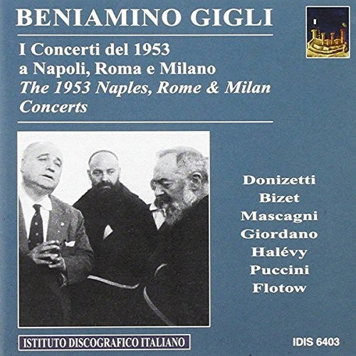 Georges / Borrelli / Gigli: Vocal Recital - COMPACT DISCS
