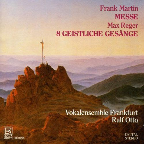 Martin / Reger / Otto: Messe / 8 Geistliche Gesange - COMPACT DISCS