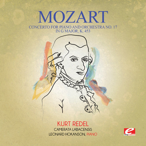 Mozart: Concerto for Piano & Orchestra No. 17 in G Major K - COMPACT DISCS