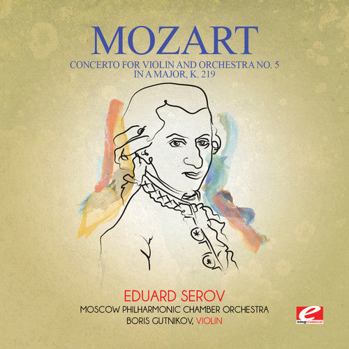 Mozart: Concerto for Violin & Orchestra No. 5 in a Major K - COMPACT DISCS