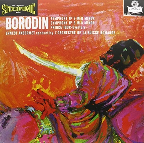 Ernest Ansermet: Borodin Symphonies Nos. 2 & 3 - VINYL LP