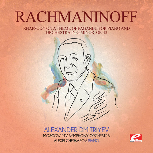 Rachmaninoff: Rhapsody on Theme Paganini Piano & Orch G Min - COMPACT DISCS