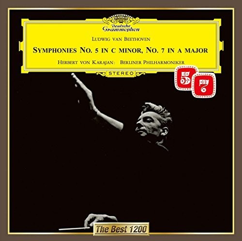 Herbert von Karajan: Beethoven: Symphonies No. 5 & No. 7 - COMPACT DISCS