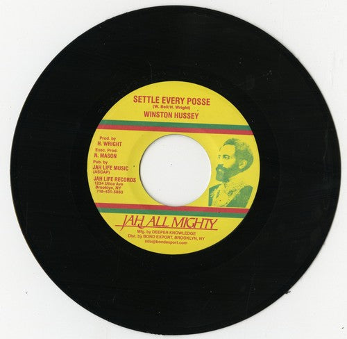 Winston Hussey: Settle Every Posse - 7-INCH SINGLE