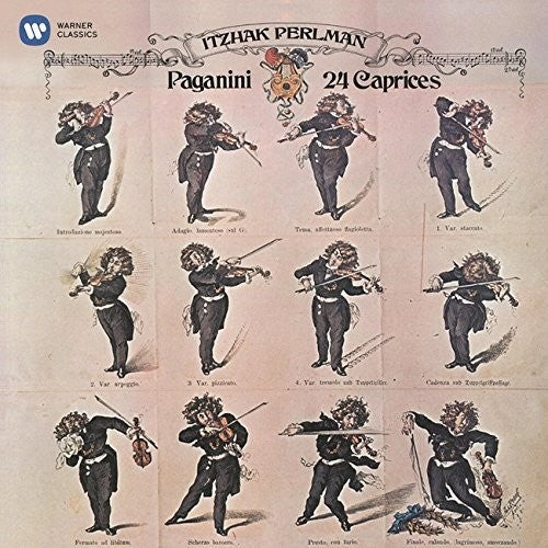 Itzhak Perlman: Paganini: 24 Caprices - COMPACT DISCS