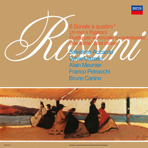 Accardo, Salvatore / Cazeau, Sylvie: Rossini: 6 Sonate a Quattro - VINYL LP