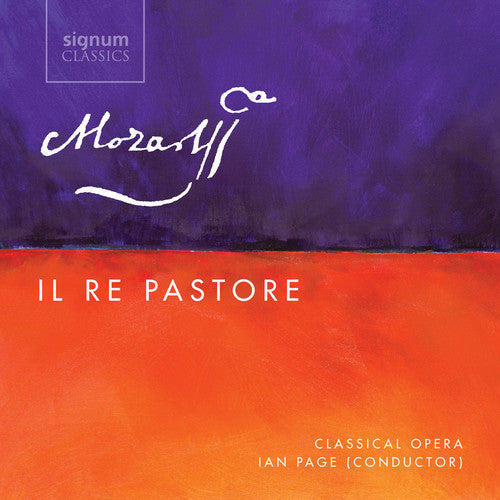 Mozart / Ainsley / Orchestra of Classical Opera: Il Re Pastore K. 208 - COMPACT DISCS