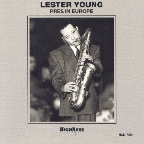Lester Young: Pres in Europe - COMPACT DISCS