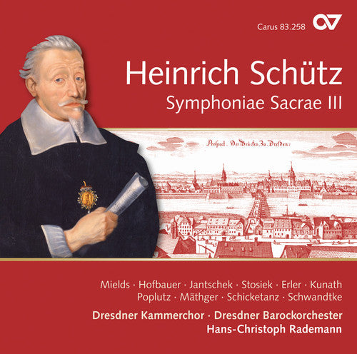 Schutz / Mields / Dresdner Kammerchor: Schutz: Symphoniae Sacrae III, Vol. 12 - COMPACT DISCS
