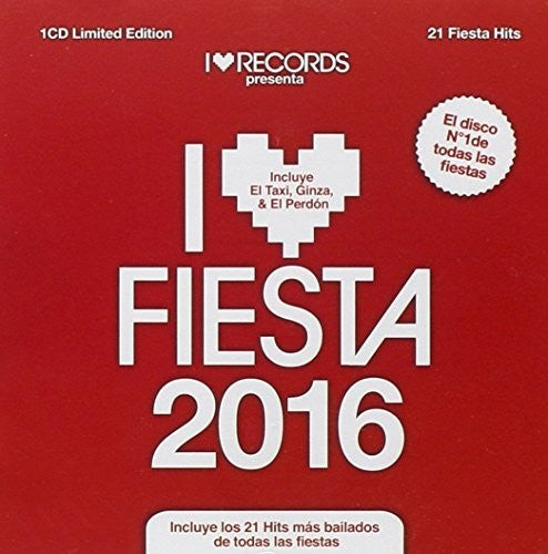 Various Artists: I Love Fiesta 2016 / Various - COMPACT DISCS