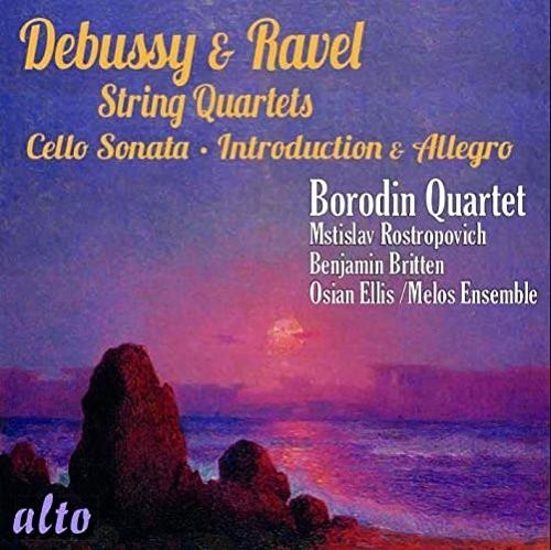 Debussy / Ravel / Borodin Quartet / Melos Ensemble: DEBUSSY; RAVEL: String Quartets, Introduction - COMPACT DISCS