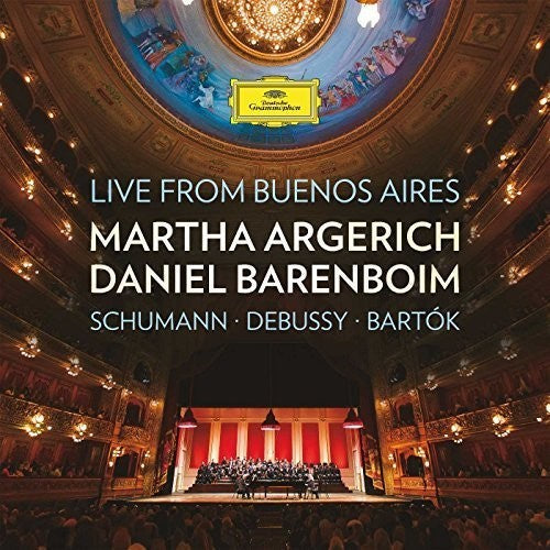 Argerich / Barenboim: Live from Buenos Aires (Schumann/Debussy/Barktok) - COMPACT DISCS