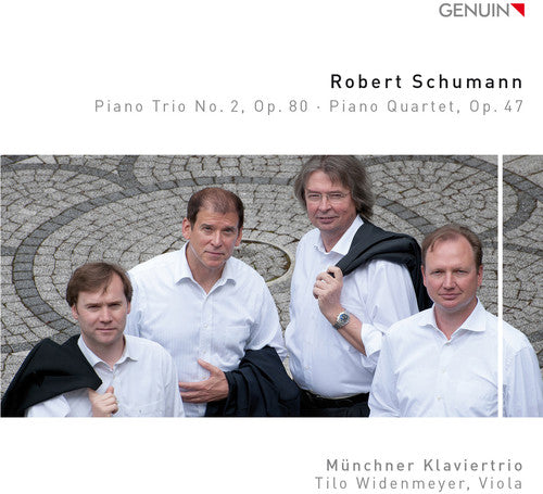 Schumann / Munich Piano Trio / Widenmeyer: Schumann: Piano Trio No. 2, Op. 80 - Piano Quartet, Op. 47 - COMPACT DISCS