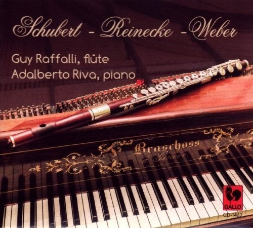 Schubert / Raffalli, Guy / Riva, Adalberto: Schubert - Reinecke - Weber - COMPACT DISCS