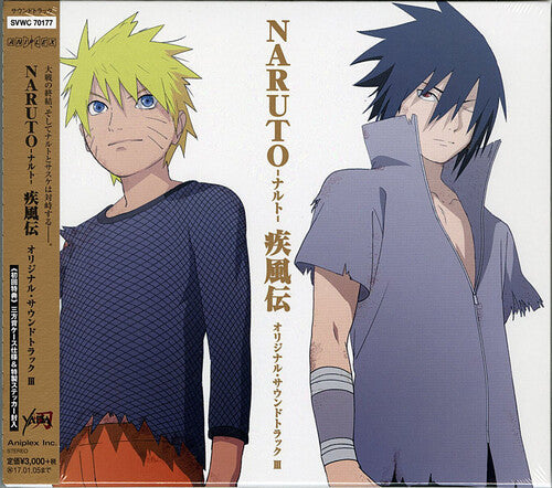 Naruto Shippuden 3 / O.S.T.: Naruto Shippuden 3 (Original Soundtrack) - COMPACT DISCS