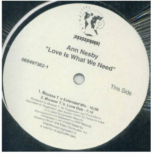 Ann Nesby: Love Is What We Need - 12-INCH SINGLE