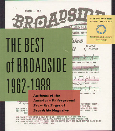 Various Artists: Best of Broadside 1962-1988 / Various - COMPACT DISCS