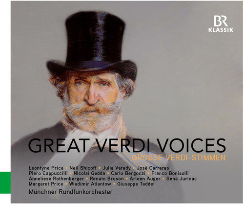 Verdi / Gedda / Capuccili / Eichorn / Carreras: Great Verdi Voices - COMPACT DISCS