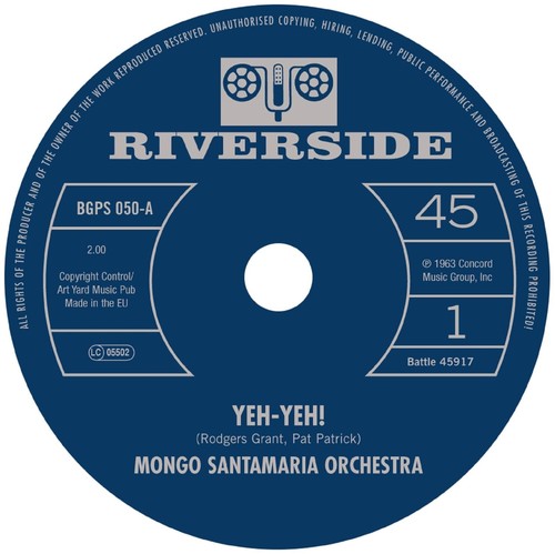 Mongo Orchestra Santamaria: Yeh-Yeh! / Get the Money - 7-INCH SINGLE
