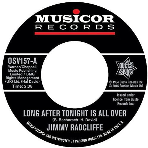 Jimmy Radcliffe: Long After Tonight Is All Over - 7-INCH SINGLE