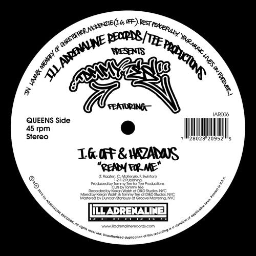 I.G. Off & Hazadous: Ready for Me / Crown Holders - 7-INCH SINGLE