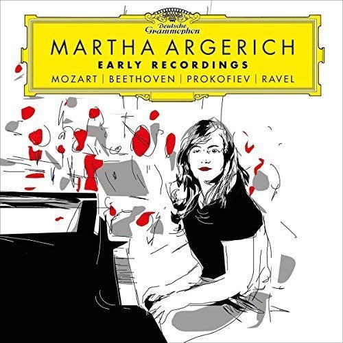 Martha Argerich: Early Recordings: Mozart Beethoven Prokofiev Ravel - COMPACT DISCS