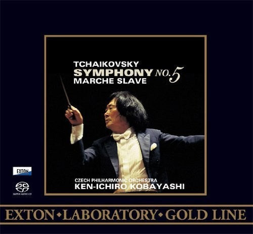 Kobayashi, Ken Ichiro / Czech Philharmonic Orch.: Tchaikovsky Symphony No. 5 & Marche Slave - SUPER-AUDIO CD