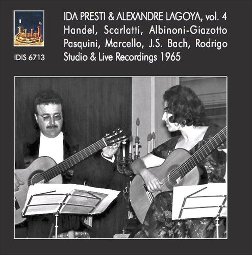 Bach, J.S. / Presti, Ida / Lagoya, Alexandre: Ida Presti & Alexandre Lagoya 4 - COMPACT DISCS