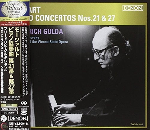 Mozart / Gulda, Friedrich: Mozart: Piano Concertos 21&27 - SUPER-AUDIO CD