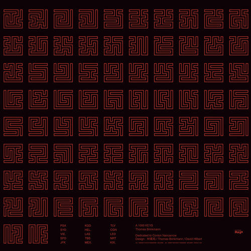 Thomas Brinkmann: 1000 Keys - VINYL LP
