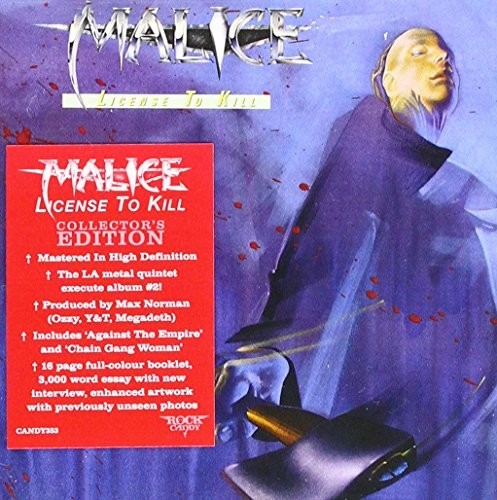 Malice: License To Kill - COMPACT DISCS