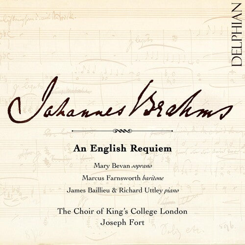 Brahms / Bevan / Fort: An English Requiem - COMPACT DISCS